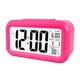 thumbnail image 2 of Digital Snooze Led Despertador Retroiluminación Calendario Termómetro Temperatura-rosa// kaili Sencillez, 2 of 2