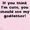 thumbnail image 2 of CafePress - You Should See My Godfather Body Suit - Long Sleeve Cotton Baby Bodysuit, 2 of 4