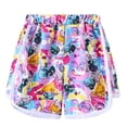 thumbnail image 2 of WERYOUNG Girls Athletic Shorts With Floral Print Performance Workout Beach Running Shorts Kids Lightweight Sport Shorts For Outdoor Training Soft Bottom 6-7 Years, 2 of 4