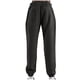 thumbnail image 4 of Pantalones largos para hombre, con cintura elástica, color liso, con cordón y bolsillos, de poliéster., 4 of 4