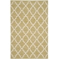 thumbnail image 2 of SAFAVIEH Montauk Crispian Geometric Quatrefoils Cotton Area Rug, Green/Ivory, 3' x 5', 2 of 6