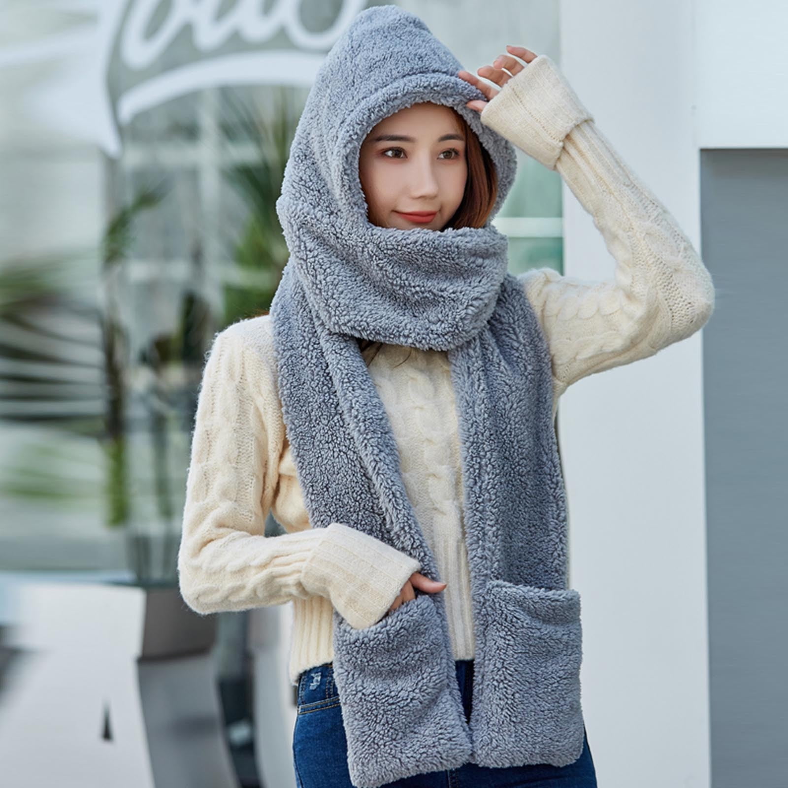 小物 ORIMI HOODED SCARF 9dff0bdb-6091-445f-923b-