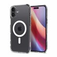 thumbnail image 3 of Spigen Crystal Hybrid MagFit Case White for iPhone 16, 3 of 3