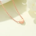 thumbnail image 3 of Suplight Dainty 925 Stelring Silver Heart Shape Necklace Jewelry for Women Girlfriend, 3 of 7
