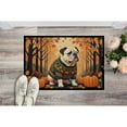 thumbnail image 2 of Carolines Treasures DAC1030JMAT 24 x 36 in. Unisex White English Bulldog Fall Indoor or Outdoor Mat, 2 of 5