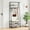 5 Hooks-25.2 In-Gray, variant on Coat Rack Freestanding, 4-in-1 Hall Tree with Bench and Shoe Storage, Entryway Bench with Coat Rack, 10 Hooks & 3-Tier Shoe Shelf, Heavy-Duty Metal Frame for Mudroom, Front Door, Black