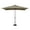Brown, variant on SimplyShade 10ft Outdoor Patio Rectangle Market Umbrella with Black Push Button Tilt, Taupe Brown