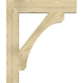 thumbnail image 3 of Ekena Millwork 6"W x 34"D x 40"H Legacy Block Rough Sawn Bracket, Douglas Fir, 3 of 4