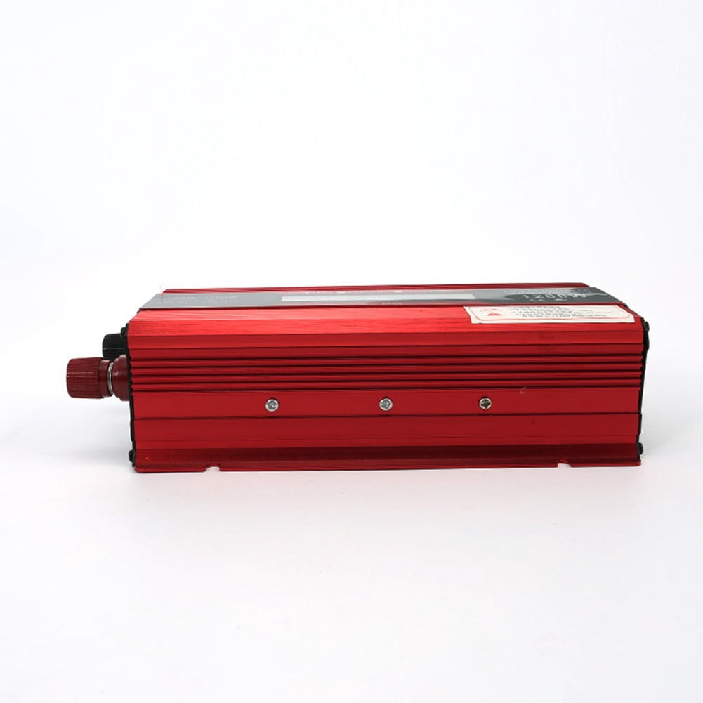 CHENGSI 5000Watt Pure Sine Wave Power Inverter 24V DC to 220V AC Converter for Truck, Home, RV, Peak 5000W Off-Grid Solar Power Inverter with Outlets, USB Port
