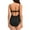 Z Black2, variant on Rigardu one piece swimsuit women Women'sslim Fit Hanging Neck Open Back Large Swimwear womens one piece swimsuits Black   L