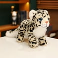 thumbnail image 4 of Snow Leopard Stuffed Animal - Super Soft Realistic Snow Leopard Plush Toy, Cute Pillow Toy Gift, 4 of 7