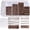 brown, variant on 250 count Bobby Pins Set, Black Bobby Pins, Hair Pins, U Pins for Buns, Hair Pin Kit with Clear Hair Bands & Storage Box for Women Hair Styling