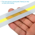 thumbnail image 4 of Unique Bargains Guided Reading Strips Tracking Highlight Colored Overlay Bookmarks Yellow 24 Pcs, 4 of 6