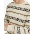 thumbnail image 6 of Chaps Men's & Big Men's Long Sleeve Fairisle Crewneck Sweater, Sizes S-3XL, 6 of 9