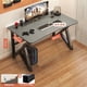 thumbnail image 1 of Free Shipping Standing Office Desk Monitor Bedroom European Setup Computer Desks Writing Black Mesa De Escritorio Furnitures My Lux Decor Round, 1 of 26