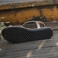 thumbnail image 4 of EKVAHL Sandals For Women Elastic Ankle Strap Flats Dressy Open Toe Sparkly Sandals Summer Beach Slides Shoses, 4 of 5
