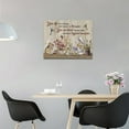 thumbnail image 3 of Farmhouse Kitchen Decor Wall Art Rustic Flower Pictures Wall Decor Memorial Gifts Canvas Painting Prints Modern Artwork Home Decoration for Bedroom Living Room 12"x16", 3 of 6