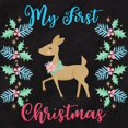 thumbnail image 2 of CafePress - My First Christmas Body Suit - Cute Infant Bodysuit Baby Romper - Size Newborn - 24 Months, 2 of 3