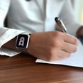 thumbnail image 2 of Correa para Apple Watch  de 45 mm Metálica + Protector lateral de pantalla. Estilo Milanese. Mamá Pulpo  Milanese case lateral, 2 of 8