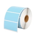 thumbnail image 1 of Etiquetas adhesivas térmicas MUNBYN, 2.25 x 1.25, azules, 1000 hojas/rollo, 1 of 6