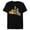 Black, variant on Lady and the Tramp Dogs - Short Sleeve Blended T-Shirt for Adults -Customized-Dark Heather