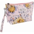 thumbnail image 1 of Canvas Makeup Bag for Women Girl Handbag Cosmetic Brush Bag Pencil Case Purse Large One Piece (Yellow Flowers), 1 of 4