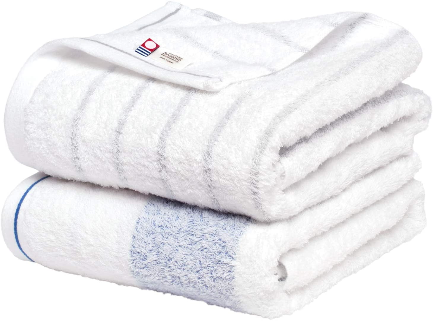 NEW ECO Stripe High quality Bath Towel 3 sheets set Made in Imabari 