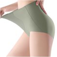 thumbnail image 4 of Jalioing Womens Panties Full Coverage Comfy Breathable Briefs High Waist Underwear Nightwear, 4 of 7