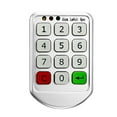 thumbnail image 1 of Yeacher Electronic Cabinet Lock Keypad Lock Independent & Open Dual Working Modes 3 Color Indicator Emergency Power Supply Password Protection Password Cabinet Locks for Home Public Places Drawer Lo, 1 of 8