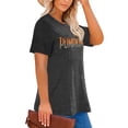 thumbnail image 2 of XCHQRTI Pumpkin Plus Size Women Tshirt Its Fall Yall Thanksgiving Short Sleeve Graphic Tees, 2 of 8