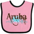 thumbnail image 3 of Inktastic Aruba Boys or Girls Baby Bib, 3 of 4