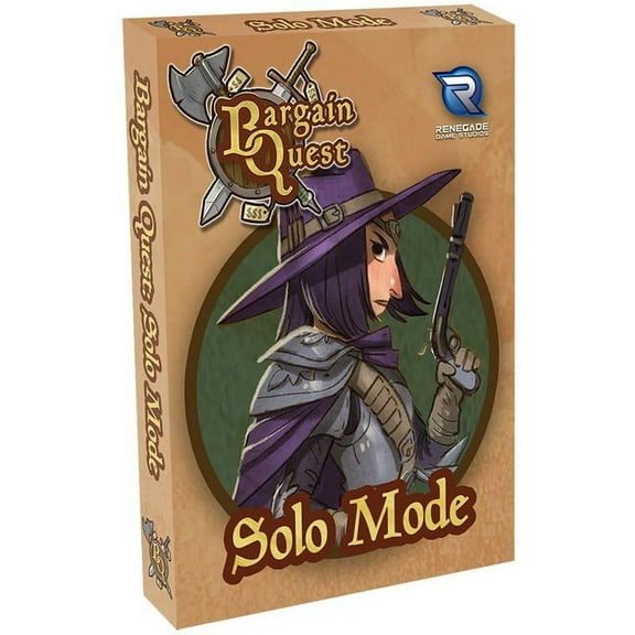 Renegade Game Studios Bargain Quest Solo Mode Expansion Game for Played Aged 8 & Up