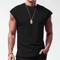 thumbnail image 2 of HCNTES Mens Body Shaper, Compression Shapewear Vest Slimming Undershirt Tank Top, Tummy Control Chest(Black,M), 2 of 4