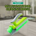 thumbnail image 2 of CCWADH 2 Pack Scrub Brush– Heavy-Duty Scrub Brushes for Cleaning with Handle, Cleaning Brush with Stiff Bristles, Shower Scrubber for Bathroom, Bathtub, Kitchen, Tile, Floor, Grout, Sink, Green, 2 of 9