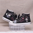 thumbnail image 3 of Zapatos altos suaves de Hello Kitty para niñas, zapatillas de lona con dibujos animados de Anime, a la moda, combinan con todo, para estudiantes, 3 of 4