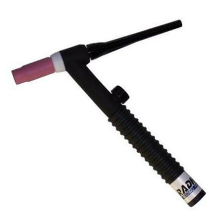 Radnor Model 17FV-25-2 150 Amp Air Cooled Flexible Head TIG Torch Package With 25' Lead, 2 Piece Power Cable And Valve