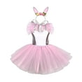 thumbnail image 2 of Disfraz de conejo de Pascua para niña, conjunto de tutú, tocado con Orejas de conejo, traje para fiesta, cumpleaños, vacaciones, puesta en escena, XL, 2 of 8