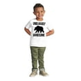 thumbnail image 3 of Unbearably Handsome Funny Bear Pun Youth T Shirt Tee Boys Infant Toddler Brisco Brands 18M, 3 of 5