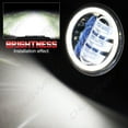 thumbnail image 2 of 2Pcs 4'' inch LED Halo Fog Light Super Bright Bulb for Dodge Magnum 2005-2008, 2 of 11