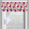 thumbnail image 2 of Ambesonne Aloha Window Valance, Paradise Island Rainforest, 54" X 18", Multicolor, 2 of 5