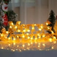 thumbnail image 1 of Lámpara de plástico con letras Colco Adorno de Navidad Lámpara LED Amarillo, 1 of 7