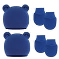 thumbnail image 1 of Gorro para bebé recién nacido con orejas de oso, gorro para bebé, niño y niña, gorro para niño pequeño, 1 of 5