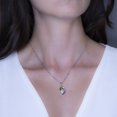 thumbnail image 4 of Collar para Mujer con Cristal Fino Swarovski en forma de Calavera– Bañado en Rodio- Collar Elegante y Brillante-Collares de Mujer de Moda- Joyería para Mujer de Moda- Regalo especial, 4 of 4