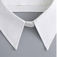 thumbnail image 4 of Zhengup Fake Collar Detachable Dickey Collar Blouse Half Shirts Peter Pan Lapel Shirt Collar Faux False Collar for Women Girls, 4 of 5