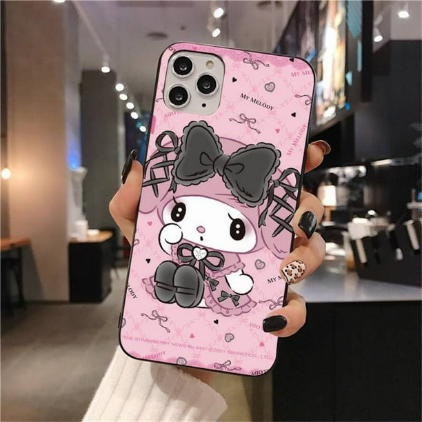 Funda de teléfono Hello Kitty kuromi my melody para iphone 14 13 12 11 Pro Mini XS Max 8 7 Plus X SE 2020 XR xuanjing unisex