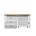 thumbnail image 5 of 3-Piece Fortress Mobile Space-Saving Steel Garage Cabinet and Worktable 3.0 y, 5 of 11