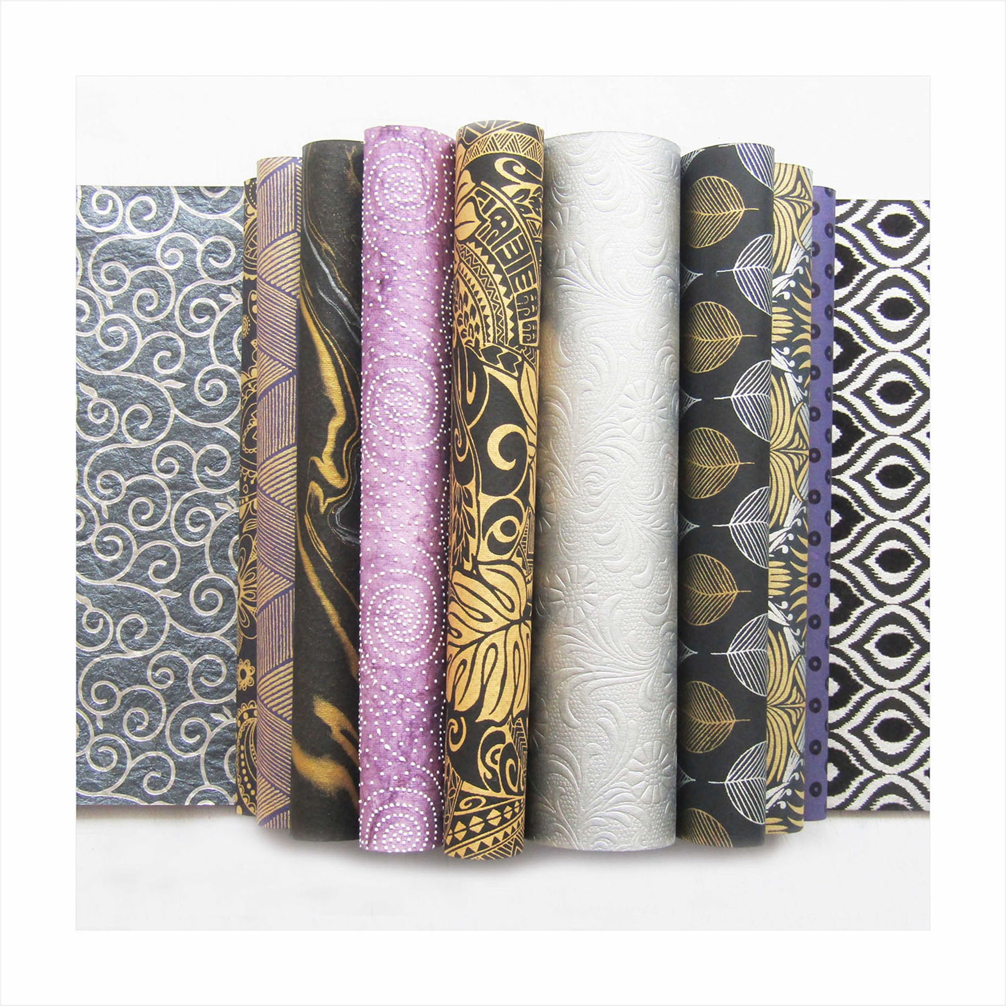 Paperhues Remembrance Handmade Scrapbook Collection Papers 12x12" Pad, 24 Sheets.
