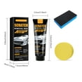 thumbnail image 4 of Yunuuuoa Car Scratch Repair Cream - 9H Ceramic Coating, Paint Scratch Remover & Polisher, Hydrophobic Protective Layer for Auto Detailing, High Gloss Finish for Cars, Metal, Plastic, Leather Surfaces, 4 of 4