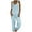 Light Blue, variant on Akafmk Plus Size Jumpsuits for Women Summer, Casual Rompers for Women, Womens Casual Loose Sleeveless Overalls Suspenders With Pockets Jumpsuit Loose Fitting Overalls
