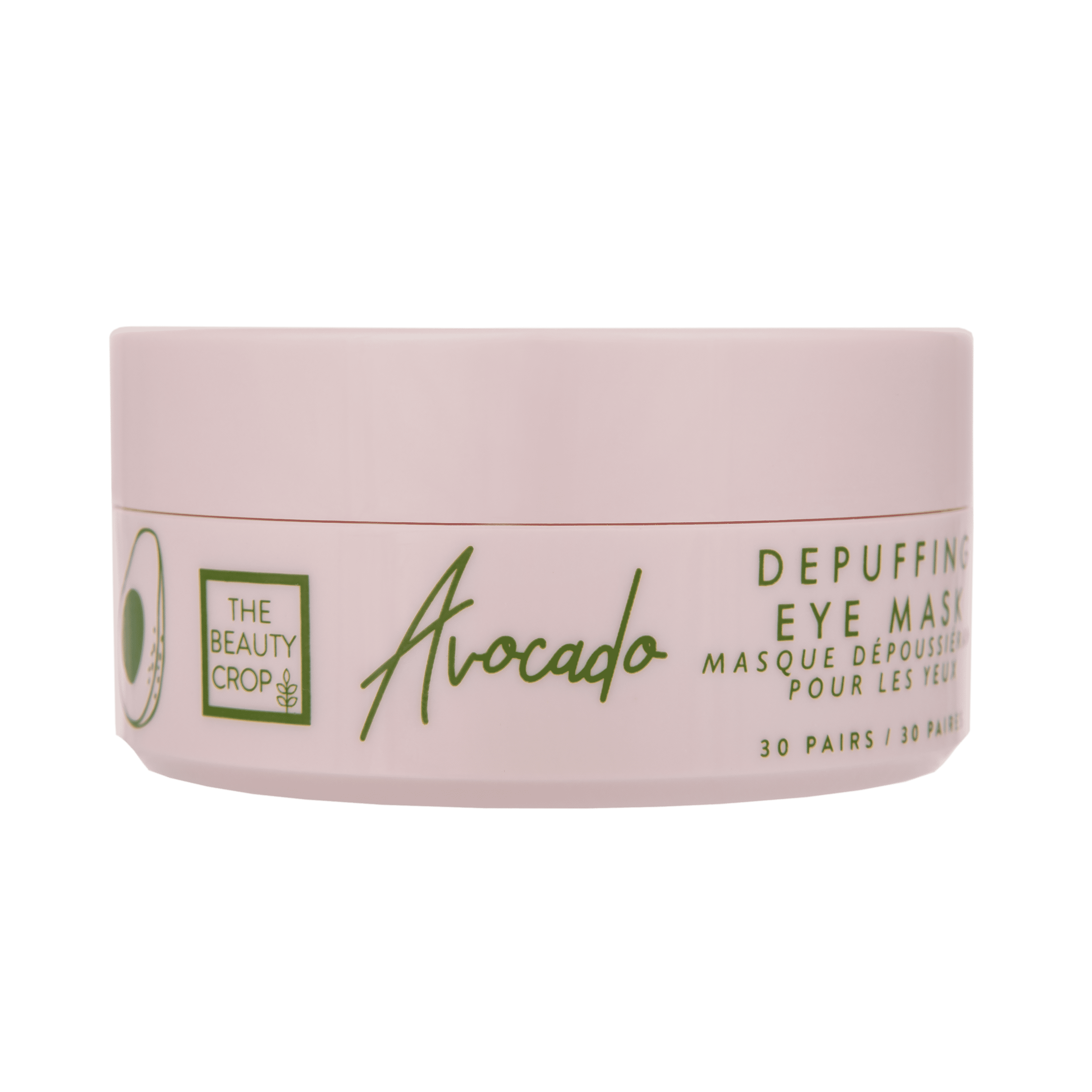 The Beauty Crop Avocado Eye Mask, Jar (30 pairs)